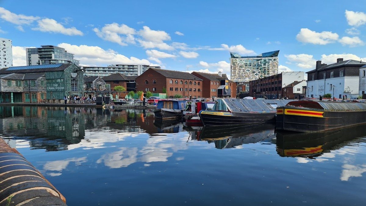 City view near The University of Edinburgh