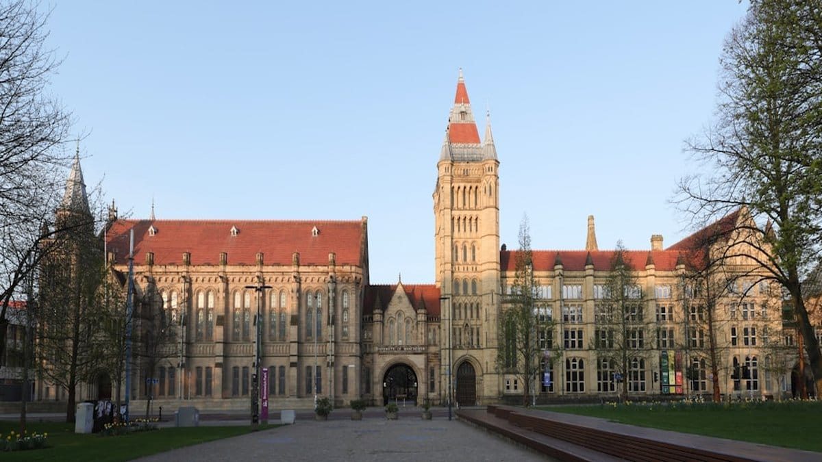 The University of Manchester campus and student accommodation